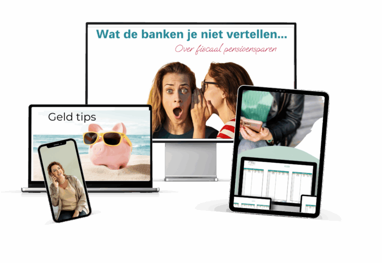Mockups van de online academy
